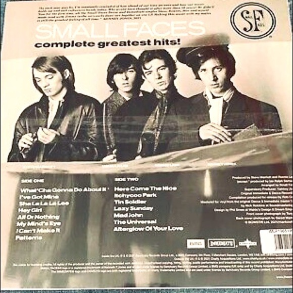 NWT Record Store Day - Small Faces Vinyl Album - Picture 2 of 3